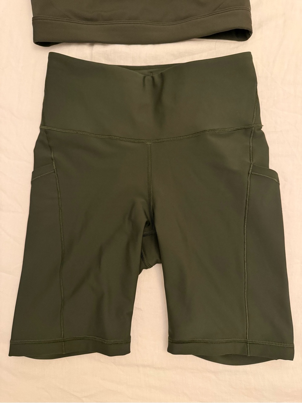 Athleta Interval Stash 7” bike shorts - Picture 2 of 4